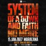 Transporte System Of A Down and Faith No More - 15/01/27 Transporte System Of A Down and Faith No More - 15/01/27