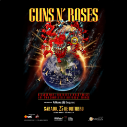 Transporte Guns N’ Roses - Primeiro Horário - 25/10