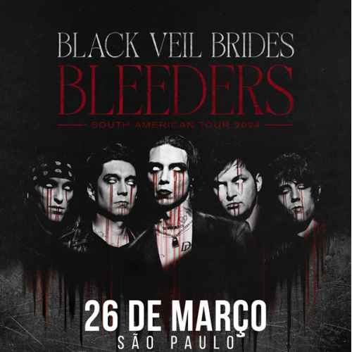 Excursão Black Veil Brides - 26/03